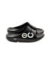 Oofos Black Sandals Size 10 - photo 1