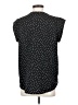 Gibson Look Polka Dots Black Short Sleeve Blouse Size S - photo 2