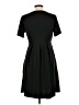 Unbranded Solid Black Casual Dress Size L - photo 2