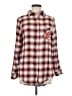 Concepts Sport Plaid Orange Long Sleeve Button-Down Shirt Size M - photo 1