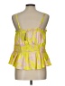 Torrid 100% Polyester Yellow Sleeveless Blouse Size Lg Plus (0) - photo 2