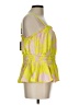 Torrid 100% Polyester Yellow Sleeveless Blouse Size Lg Plus (0) - photo 4