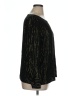 Express Outlet Black Long Sleeve Blouse Size XL - photo 4
