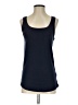 Caslon 100% Cotton Blue Tank Top Size S - photo 1