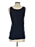 Caslon 100% Cotton Blue Tank Top Size S - photo 2