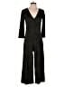 Trafaluc by Zara Chevron-herringbone Black Jumpsuit Size S - photo 1