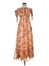 Lulus 100% Polyester Paisley Orange Casual Dress Size XS - photo 1
