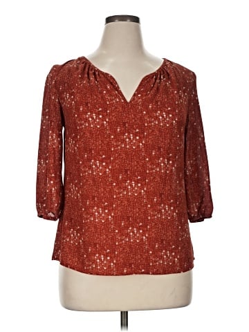 41Hawthorn 3/4 Sleeve Blouse (view 1)