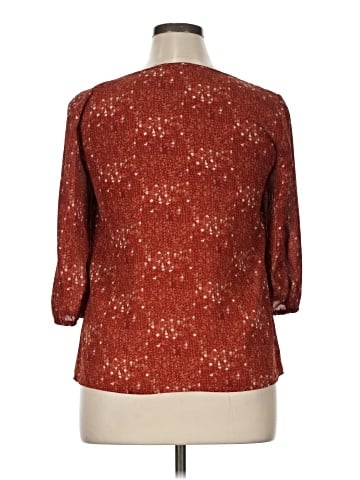 41Hawthorn 3/4 Sleeve Blouse (view 2)