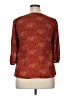 41Hawthorn 100% Polyester Brown 3/4 Sleeve Blouse Size XL (estimated) - photo 2