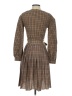 Weekend Max Mara Plaid Brown Casual Dress Size XS - photo 2