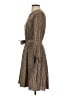 Weekend Max Mara Plaid Brown Casual Dress Size XS - photo 5
