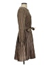 Weekend Max Mara Plaid Brown Casual Dress Size XS - photo 4