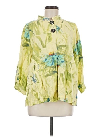 Click 3/4 Sleeve Blouse (view 1)