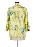 Click Green 3/4 Sleeve Blouse Size M - photo 2