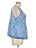 Vineyard Vines Blue Sleeveless Blouse Size L - photo 4