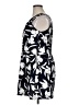 Perceptions Print Black Casual Dress Size XL - photo 5