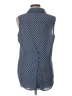 Zac & Rachel 100% Polyester Blue Sleeveless Blouse Size L - photo 2