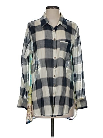 Aratta Silent Journey Long Sleeve Button-Down Shirt (view 1)