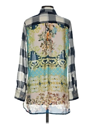 Aratta Silent Journey Long Sleeve Button-Down Shirt (view 2)