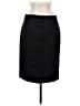 J.Crew 100% Wool Solid Black Wool Skirt Size 6 - photo 1