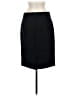 J.Crew 100% Wool Solid Black Wool Skirt Size 6 - photo 2