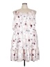 Unbranded Floral White Cocktail Dress Size 3XL - photo 1