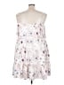 Unbranded Floral White Cocktail Dress Size 3XL - photo 2