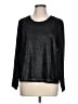 Krisa 100% Polyester Black Long Sleeve Top Size L - photo 1