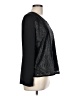 Krisa 100% Polyester Black Long Sleeve Top Size L - photo 4
