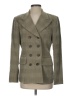DKNY Plaid Multi Color Green Blazer Size 4 - photo 1