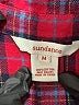 Sundance 100% Cotton Plaid Red Long Sleeve Button-Down Shirt Size M - photo 7