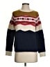 Field Flower Color Block Blue Pullover Sweater Size S - photo 1