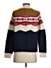 Field Flower Color Block Blue Pullover Sweater Size S - photo 2