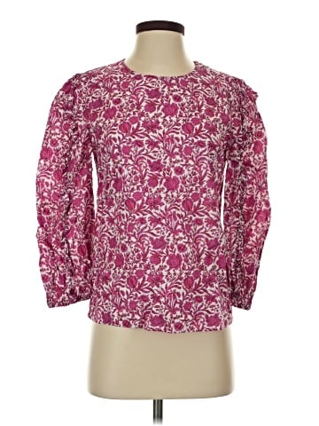 Liberty Art Fabrics for J.Crew 3/4 Sleeve Blouse (view 1)