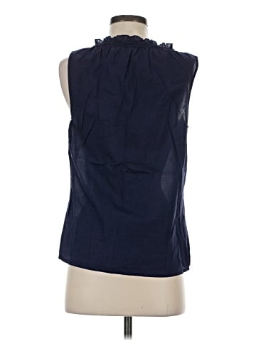 Helmut Lang Sleeveless Button-Down Shirt (view 2)