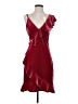 Express Burgundy Cocktail Dress Size S - photo 1
