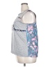Ideology 100% Polyester Silver Sleeveless T-Shirt Size 2X - photo 5