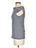Aqua Stripes Blue Short Sleeve T-Shirt Size S - photo 5