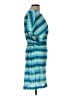 Trina Turk 100% Polyester Chevron-herringbone Blue Cocktail Dress Size L - photo 4