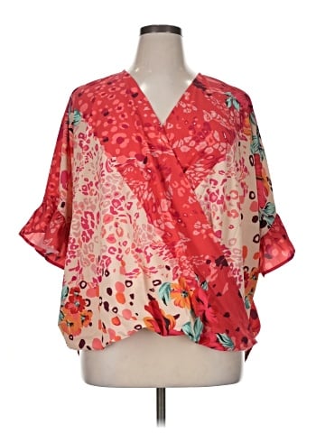 Umgee 3/4 Sleeve T-Shirt (view 1)