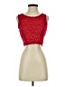 Papaya Red Sleeveless Blouse Size S (estimated) - photo 1
