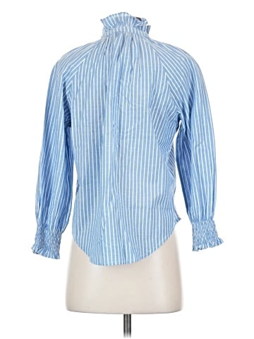 Veronica Beard Long Sleeve Button-Down Shirt (view 2)