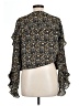 Max Studio 100% Polyester Black 3/4 Sleeve Blouse Size L - photo 2