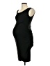 Unbranded Solid Black Cocktail Dress Size L - photo 1