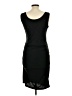 Unbranded Solid Black Cocktail Dress Size L - photo 2