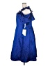 Alex Evenings 100% Polyester Blue Cocktail Dress Size 18 - photo 5