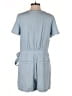 Ann Taylor LOFT 100% Lyocell Solid Blue Romper Size 8 - photo 2