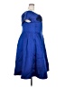 Alex Evenings 100% Polyester Blue Cocktail Dress Size 18 - photo 4