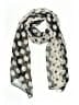 Unbranded Polka Dots Gray Black Scarf One size - photo 1
